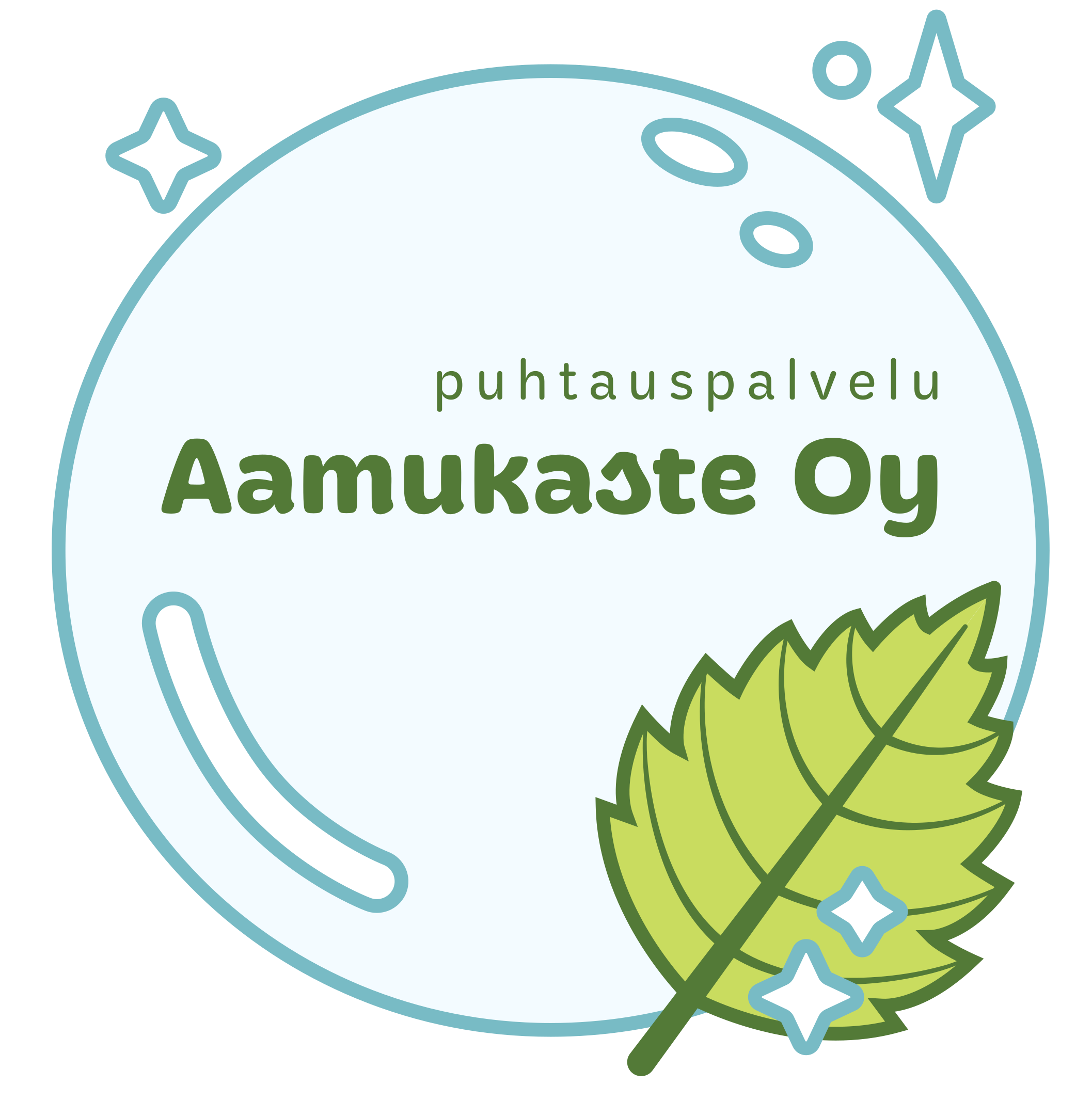aamukaste oy rovaniemi rgb logo